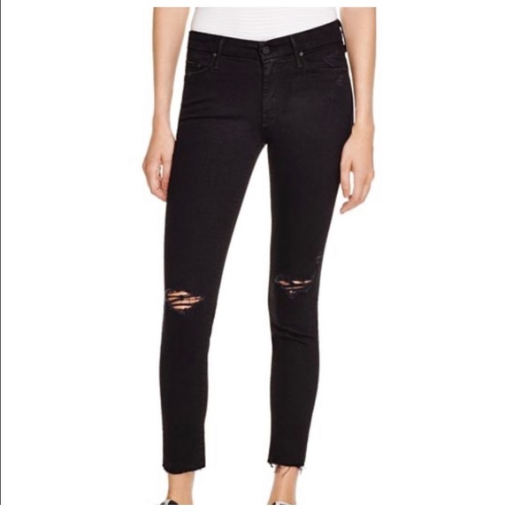 MOTHER Denim - Mother Looker Ankle Fray